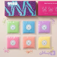 پدی ژل ویش پک ۶ عددی با ۶ رنگ و رایحه متفاوت + پودر خنثی‌کننده