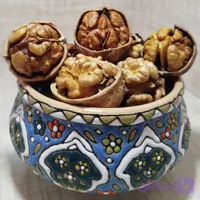 گردو با پوست اقتصادی آذرشهر 500 گرمی | پرمغز و تازه با قیمت مناسب | آذرگردو