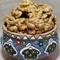 مغز گردو سفید ممتاز آذرشهر 1 کیلویی | 90٪ دوپر تازه و باکیفیت | آذرگردو