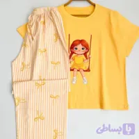 ست تیشرت شلوار پاپیون