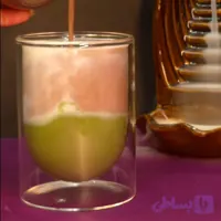 لیوان دوجداره پیرکس مدل استوانه