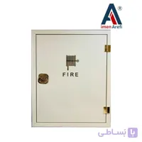 جعبه آتش نشانی 60*70*17 ورق 1 میلیمتر لولا کتابی