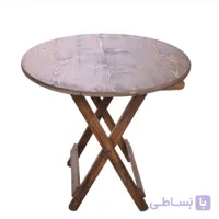 میز ناهارخوری تاشو مدل صفحه گرد(پس کرایه)