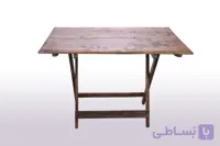 میز چوبی تاشو ۴نفره(پس کرایه)