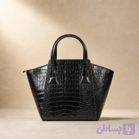 کیف دستی بزرگ زنانه یوشا (Usha) | چرم طبیعی درجه یک – مدل توت‌بگ
