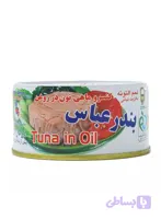 کنسرو ماهی تن بندرعباس در روغن _ 180 گرم