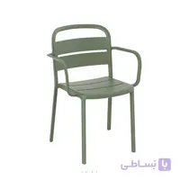 صندلی پلاستیکی دسته دار نظری مدل آوا N499