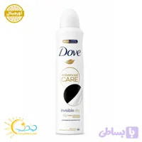 اسپری ضدتعریق داو DOVE اورجینال مدل Advanced Care invisible dry حجم250 میل