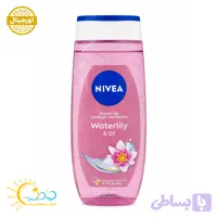 ژل شستشوی بدن زنانه نیوآ مدل Waterlily & Oil حجم ۲۵۰ میل