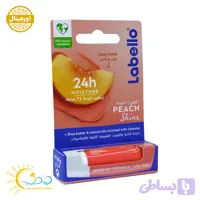 بالم لب لابلو Labello مدل Peach Shin با رایحه هلو حجم 4.8 میل