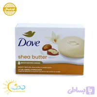 صابون داو Dove مدل shea butter عصاره شی باتر و وانیل حجم 106 گرم