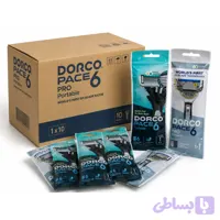 ژیلت ۶ لبه دورکو Dorco | تعداد 12 عدد | قیمت عمده