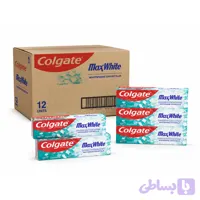 خمیر دندان کلگیت مدل Max White حجم 100 میل | تعداد 12 عدد | قیمت عمده