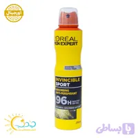 اسپری ضد تعریق لورال مدل expert invincible sport حجم ۲۵۰ میل