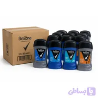 مام صابونی مردانه رکسونا REXONA | تعداد 12 عددی | قیمت عمده