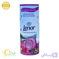 خوشبو كننده لباس لنور Lenor رایحه گل‌های وحشی حجم 155 گرم