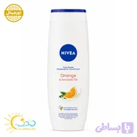 شامپو بدن کرمی نیوآ NIVEA با رایحه پرتقال و روغن آووکادو حجم 500 میل