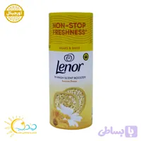 خوشبو كننده لباس لنور Lenor رایحه گل ارکیده حجم 155 گرم