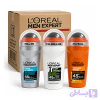 مام رول ضدتعریق لورال LOREAL حجم 50 میل | تعداد 12 عدد | قیمت عمده