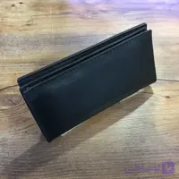 کیف دو لت چرم طبیعی گاوی دستدوز ارسال رایگان