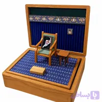 استند چوبی بیت رهبری