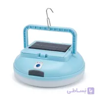چراغ اضطراری شارژی خورشیدی 50وات پنج باطری مدل LHFD-185