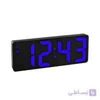 ساعت رومیزی دیجیتال LED مدل GH0712L با نمایش دما و آلارم