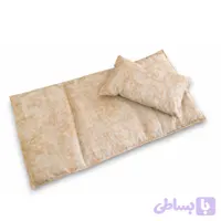 ست سرویس خواب اضافه 2 تکیه رنگ کرم (تشک+ بالشت)