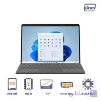 خرید لپ تاپ استوک 13 اینچی مایکروسافت Surface Pro 8 Core i5-1145G7 8GB 256GB SSD Intel Iris Xe 2.8K 120Hz
