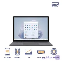 خرید لپ تاپ استوک 14 اینچی مایکروسافت Surface Laptop Core i7-7500U 16GB 512GB SSD Intel HD Graphics 620 2K