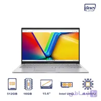 لپ تاپ استوک 15.6 اینچی ایسوس Vivobook 15 X1504V Core i5-1355U 16GB 512GB SSD Intel UHD Graphics FHD IPS