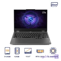 خرید لپ تاپ استوک 15.6 اینچی لنوو LOQ 15IAX9 Core i5-12450HX 12GB 512GB SSD RTX 2050 4GB 144Hz