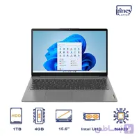 خرید لپ تاپ استوک 15.6 اینچی لنوو IdeaPad 3 Celeron N4020 4GB 1TB HDD Intel UHD Graphics FHD