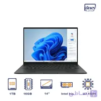 خرید لپ تاپ استوک 14 اینچی ایسوس Zenbook 14 OLED Q425MA Core Ultra 7 155H 16GB 1TB SSD Intel Arc Graphics OLED WQXGA Touch