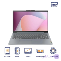 لپ تاپ آکبند 15.6 اینچی لنوو IdeaPad Slim 3 15IRU8 Core i3-1315U 8GB DDR5 512GB SSD Intel UHD Graphics FHD IPS
