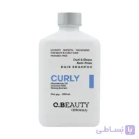 شامپو سی بیوتی مدل Curly مناسب موهای موج دار و فر حجم 350 میلی لیتر