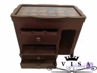 جعبه ساعت و جواهرات سه کشو