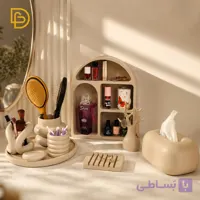 استند و نظم دهنده آرایشی کرم طوسی