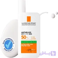 ضد آفتاب فلوئیدی کنترل چربی لاروش پوزای La Roche-Posay Anthelios UVMune 400 Oil Control Fluid SPF50+