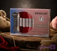 نخ پانچ دوزی پنگوئن | پک 24عددی