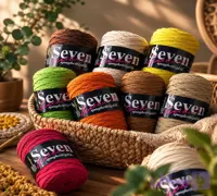 نخ تریکو سون seven در رنگ بندی متنوع