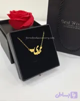گردنبند اسم مهدی قلبی قابل سفارش با تمامی اسم ها