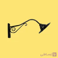 چراغ دیواری حیاطی و خیابانی کلاسیک پهن تاب قدیمی