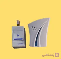 زنگ بی سیم باطری خور دوشاخه دار