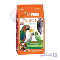 خوراک آجیلی طوطی سانان تاپ فید مدل Parrots Complete Food وزن 750 گرم انقضا : 1406/03/19