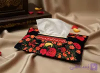جادستمال کاغذی مخمل 5عددی