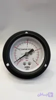 گیج وکیوم فشار (Compound Gauge) پنلی KINS سایز 60 میلی‌متر | رنج 1- تا 20 بار