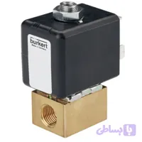 شیر برقی Burkert مدل 3/2-way plunger valve