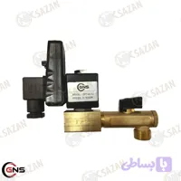 شیر برقی تایمر دار ۲ تیکه برند GNS مدل OPT-A-1/2