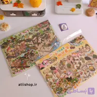 استیکر چیدمان سایز بزرگ شهرو خیابون